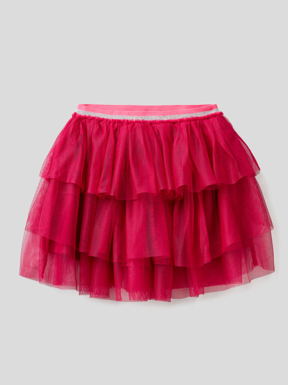 Gonnellina a balze in tulle image number 1