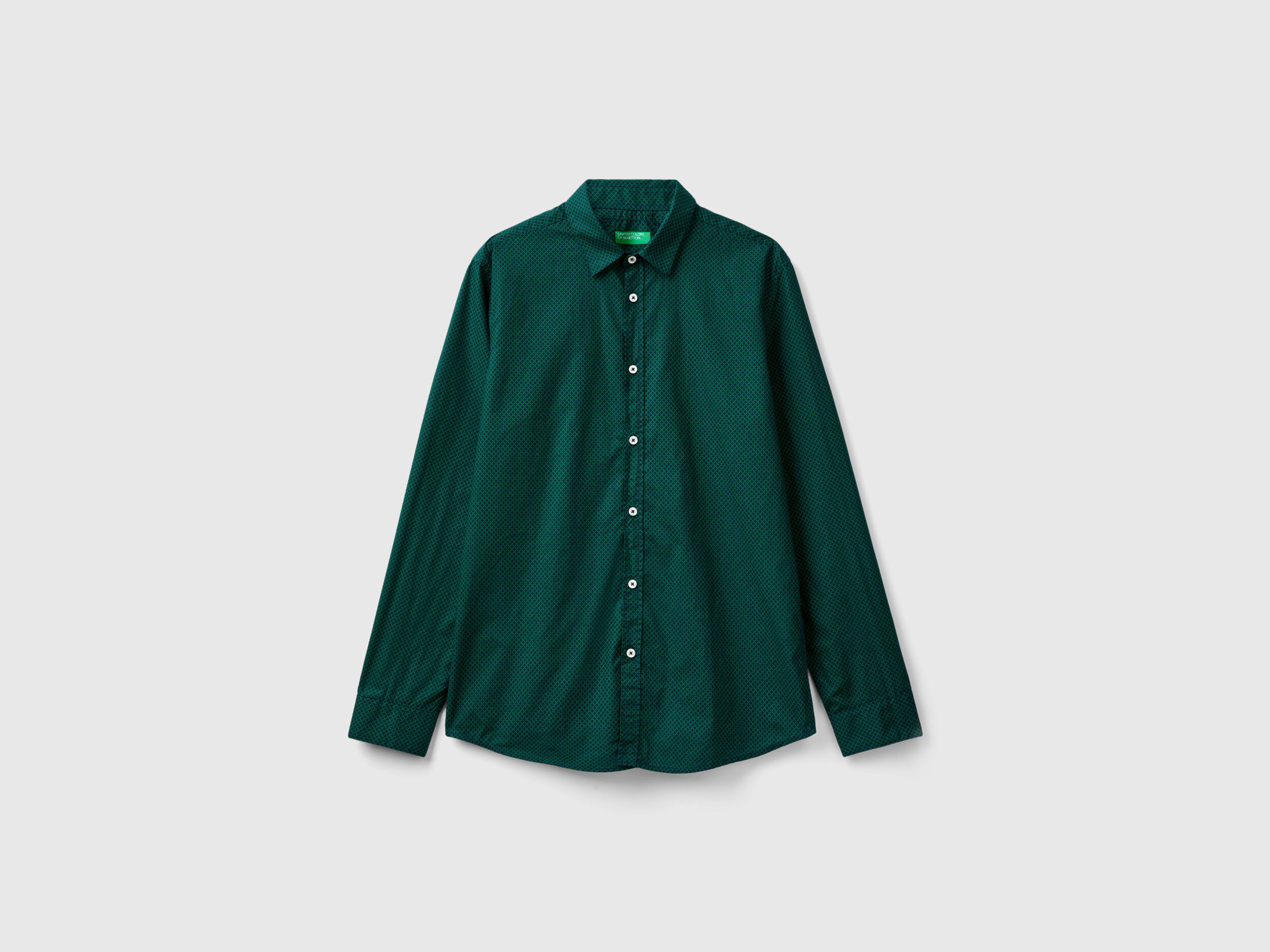 Camicia verde scuro uomo on sale