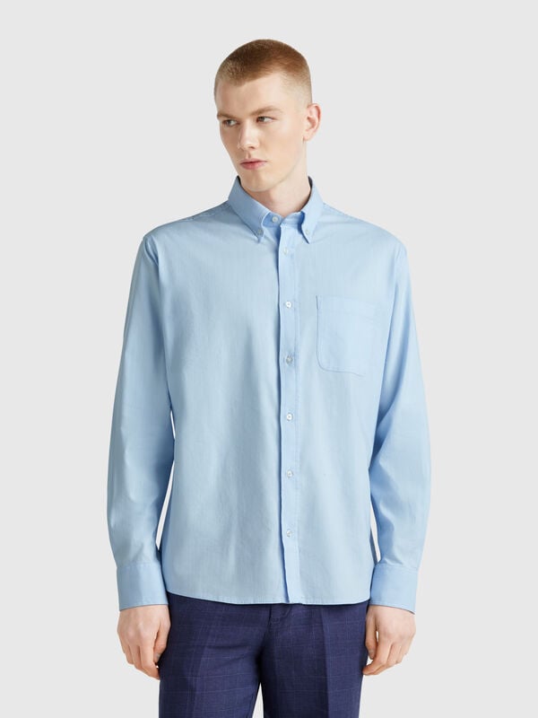 Camicia regular fit button-down Uomo