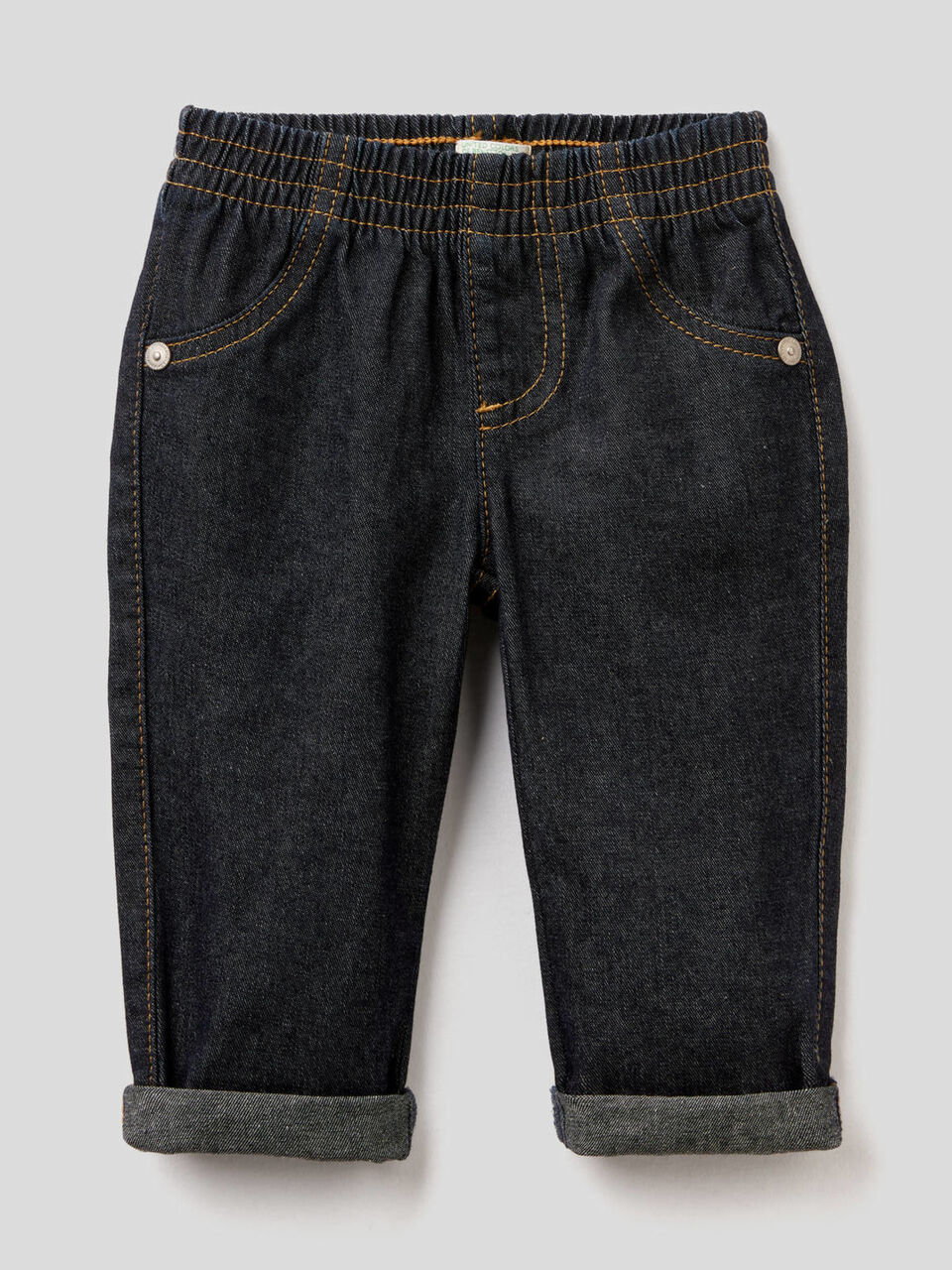 Jeans in denim 100% cotone image number 1