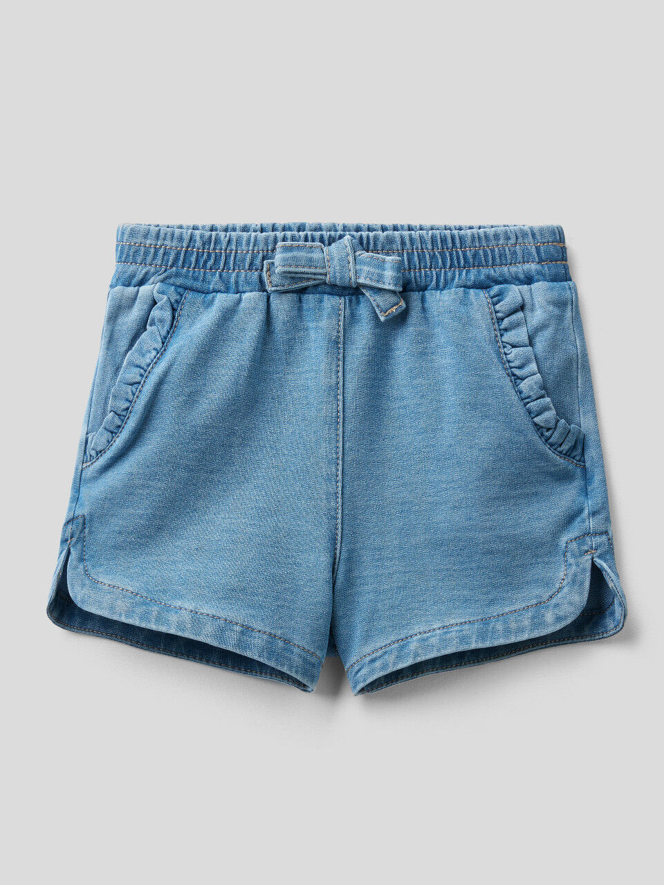 Pantaloncini blu bimba top