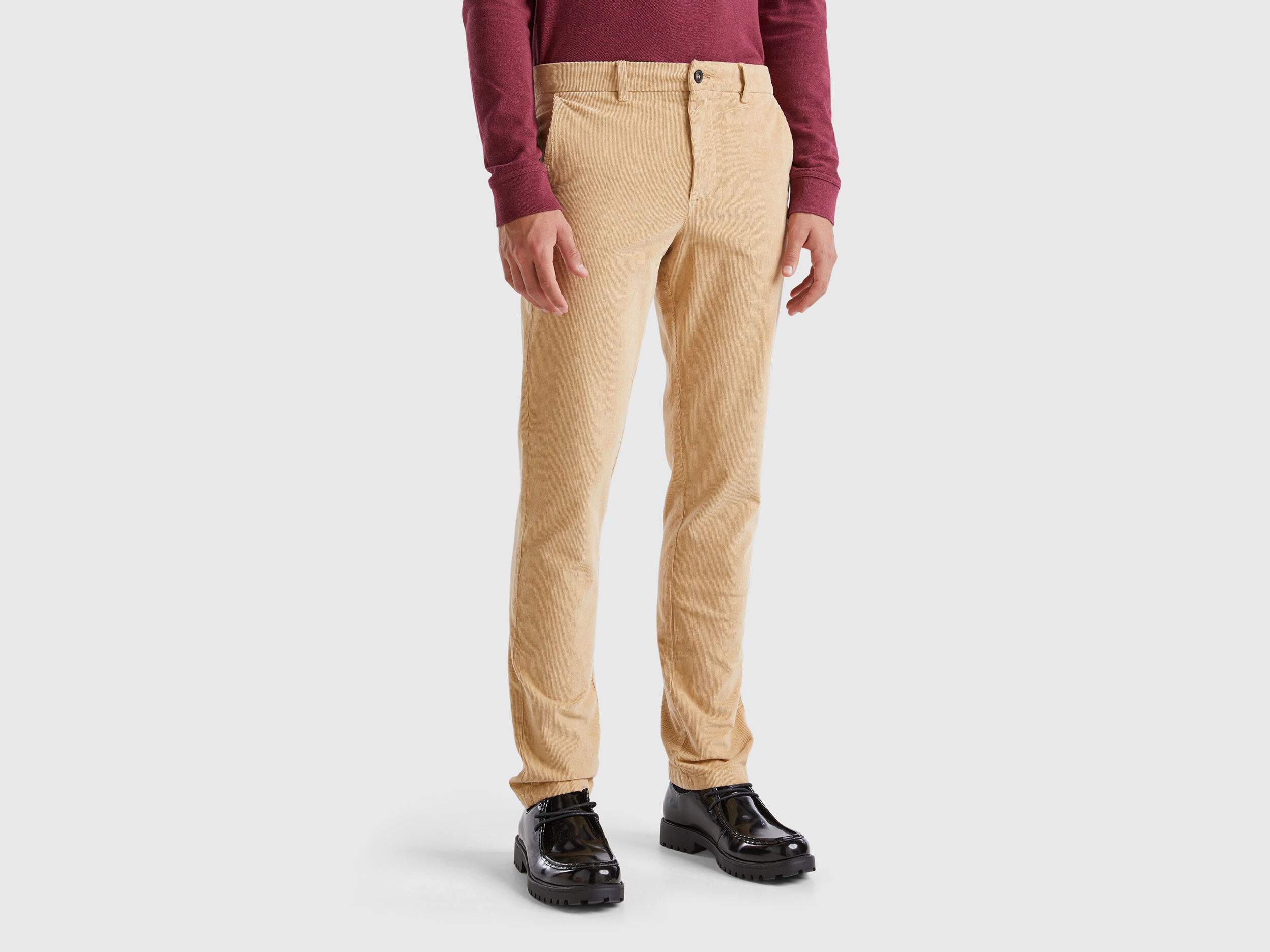 Pantaloni Uomo Chino Regular o Slim
