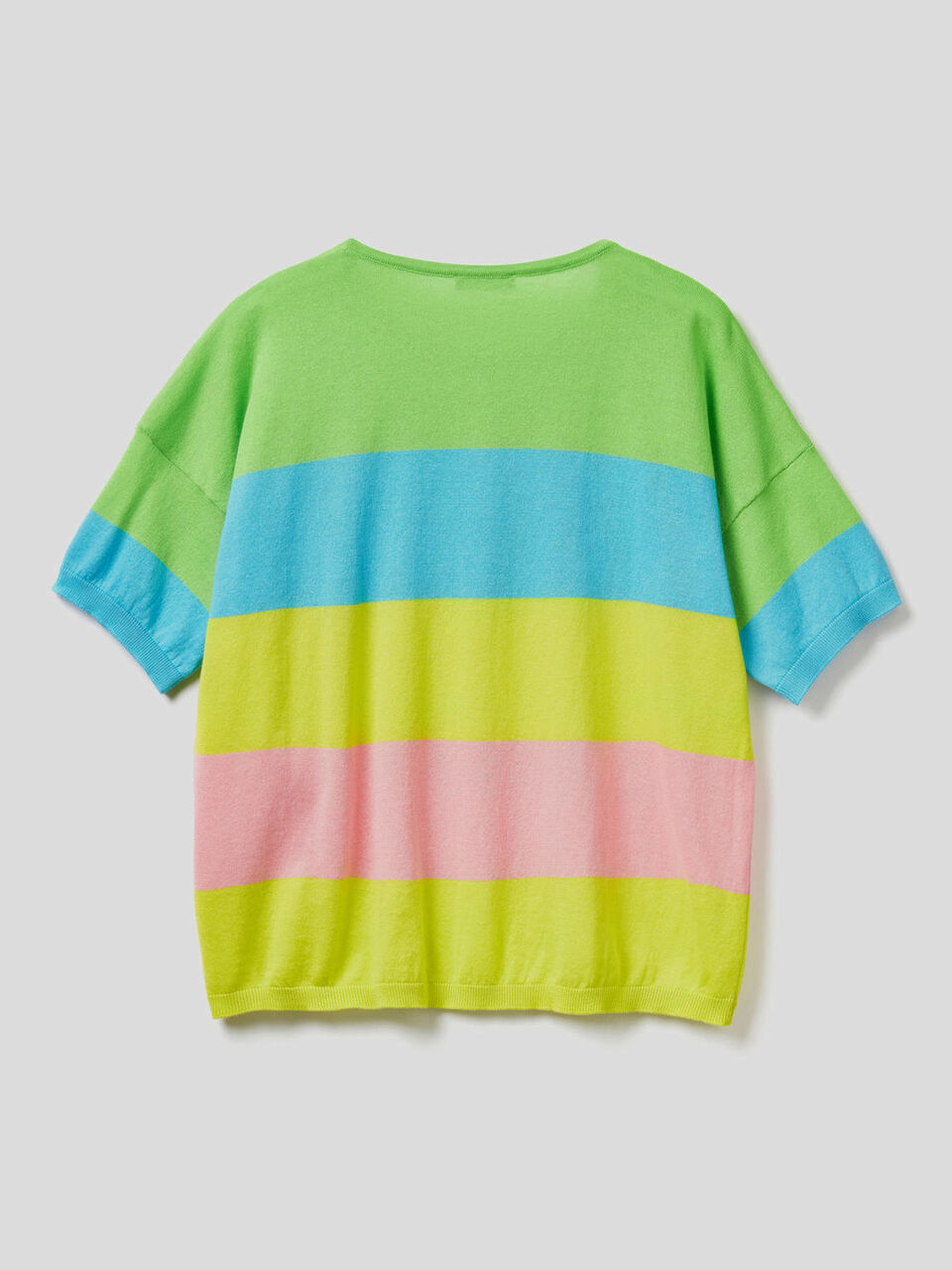 Maglia a righe in puro cotone image number 2