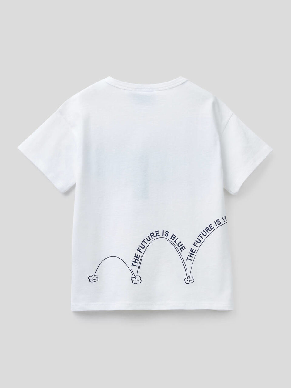 T-shirt boxy con stampa I Puffi image number 2