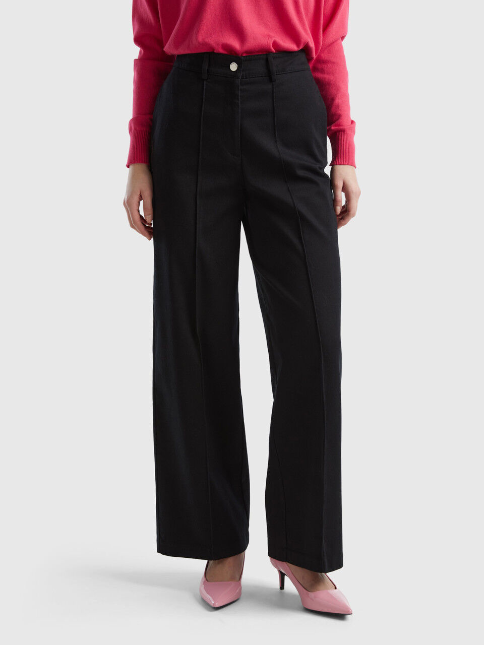 Benetton best sale pantaloni larghi