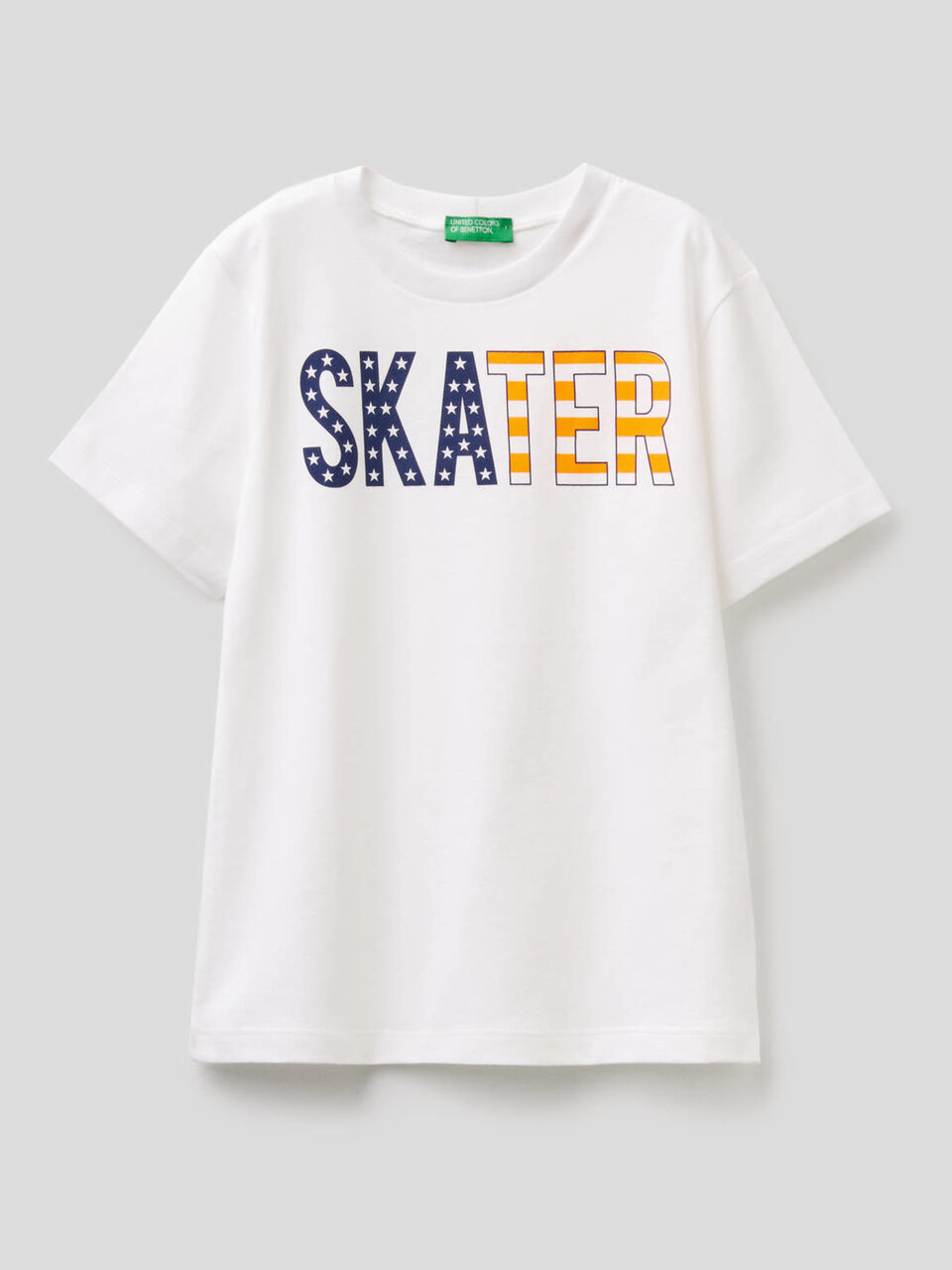 T-shirt in puro cotone con stampa image number 1