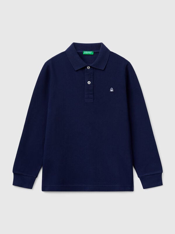 Polo manica lunga cotone  Bambino