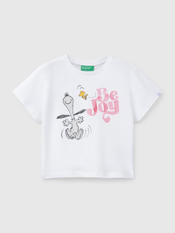 T-shirt girocollo Snoopy ©Peanuts Bambina