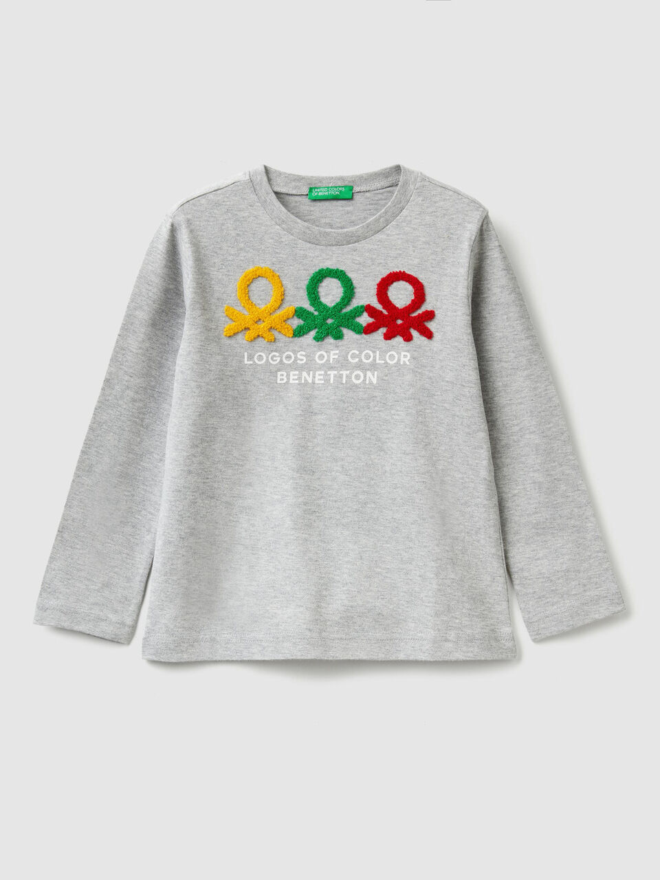 T-shirt con logo multicolor image number 1