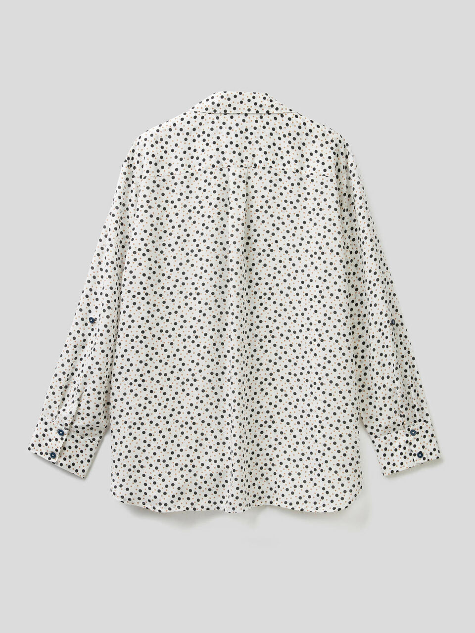 Camicia fluida stampa fantasia image number 2