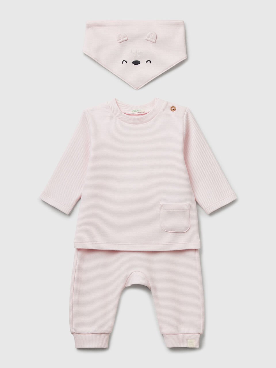 SET T-SHIRT+PANT+BAV Baby image number 1