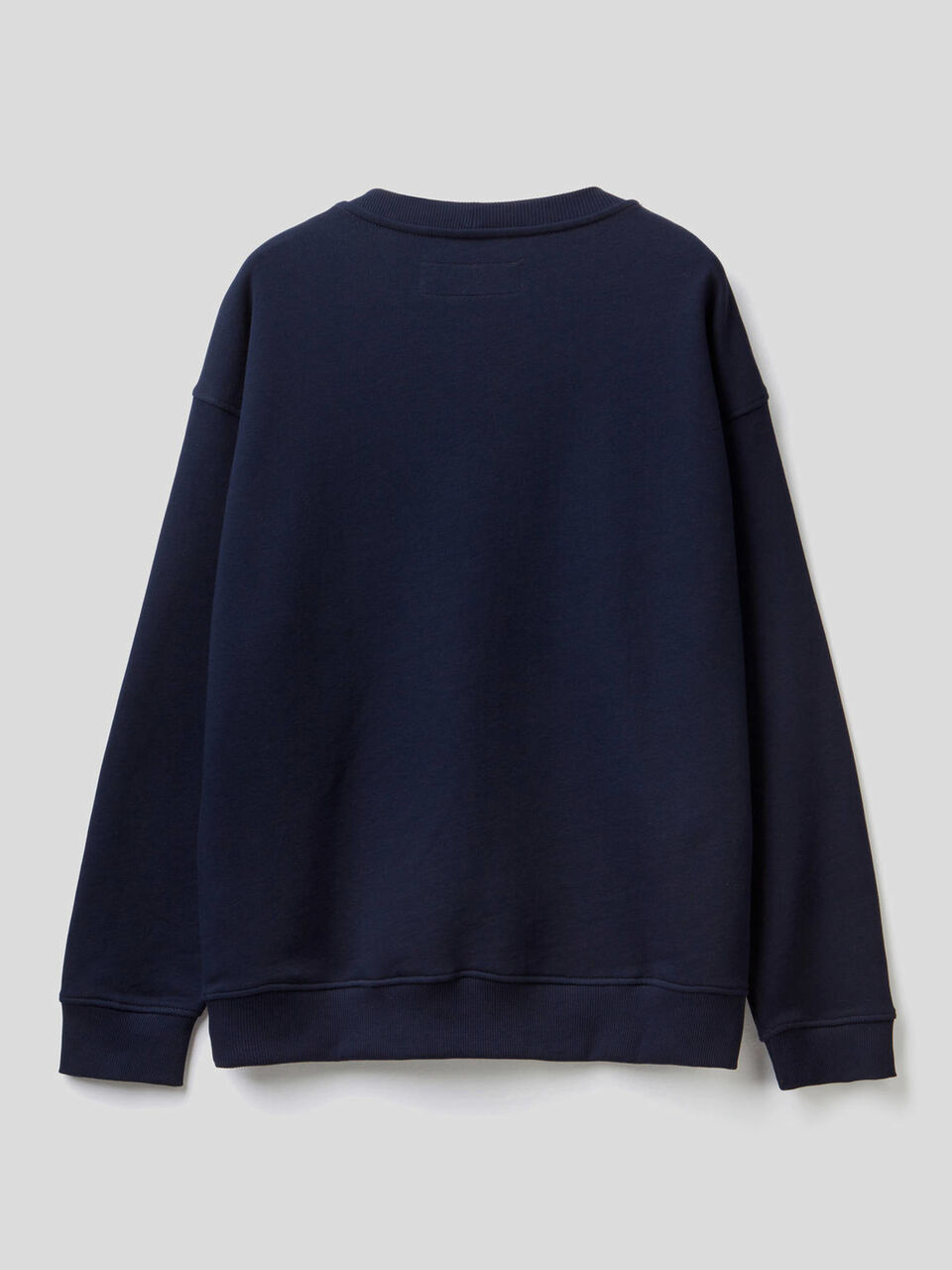 Felpa 100% cotone con logo applicato image number 2