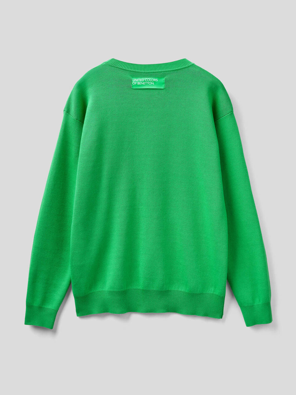 Maglia reversibile in cotone tricot image number 2