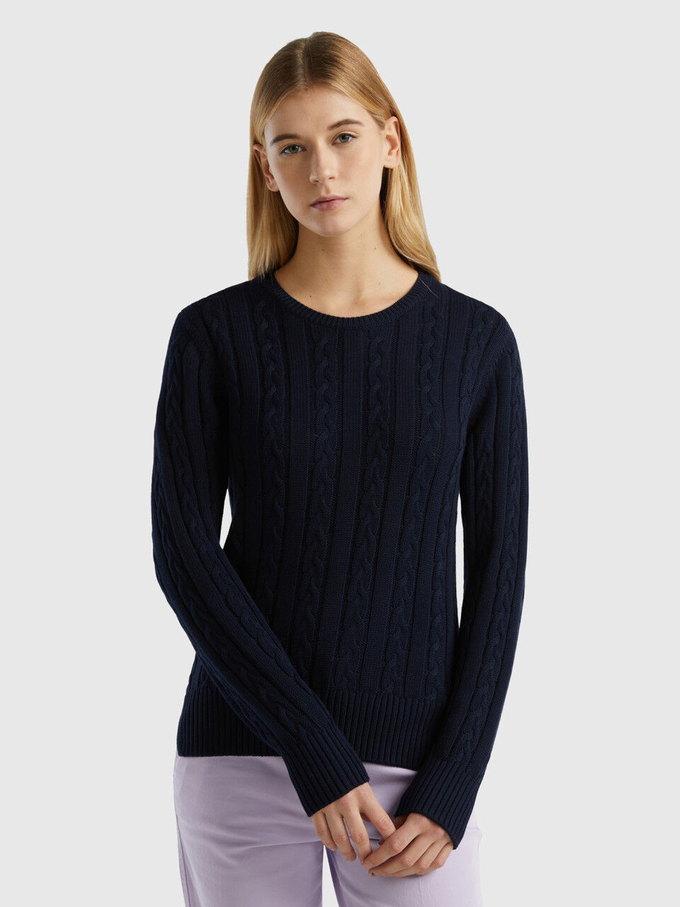Maglie Manica Lunga Donna Cotone Tricot Acquista Online