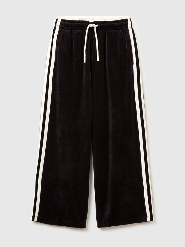 Pantaloni ampi in ciniglia Bambina