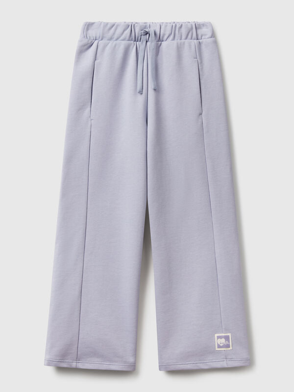Pantaloni in felpa wide fit Bambina