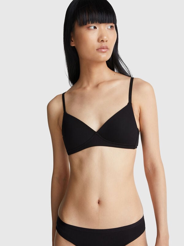 Reggiseno imbottito cotone Donna