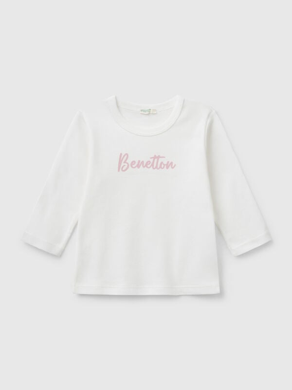 T-shirt manica lunga in cotone  Baby