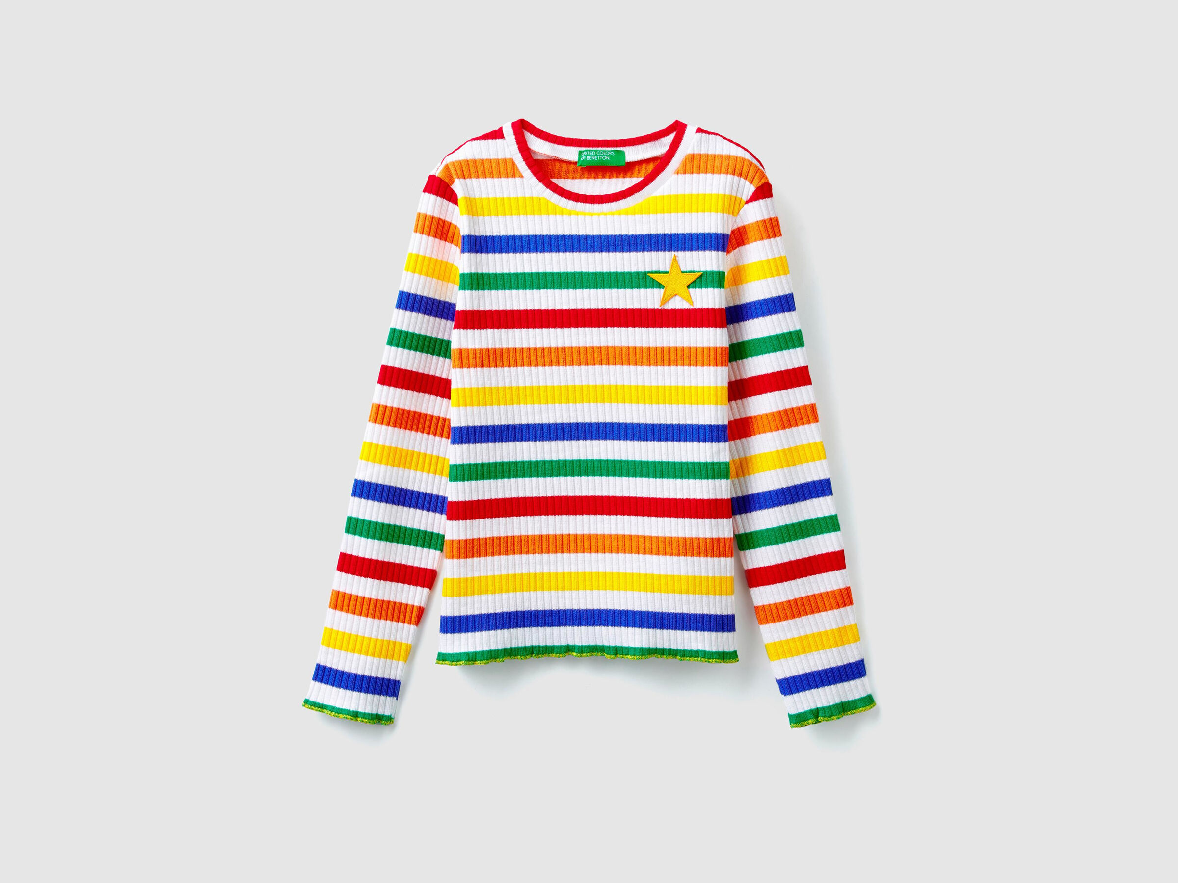 T-shirt a costine rigate image number null