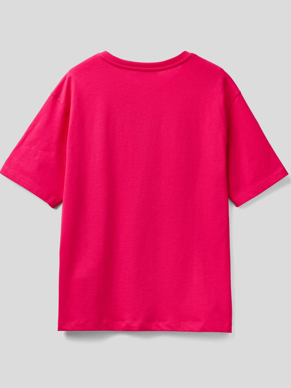 T-shirt con slogan in 100% cotone bio image number 2