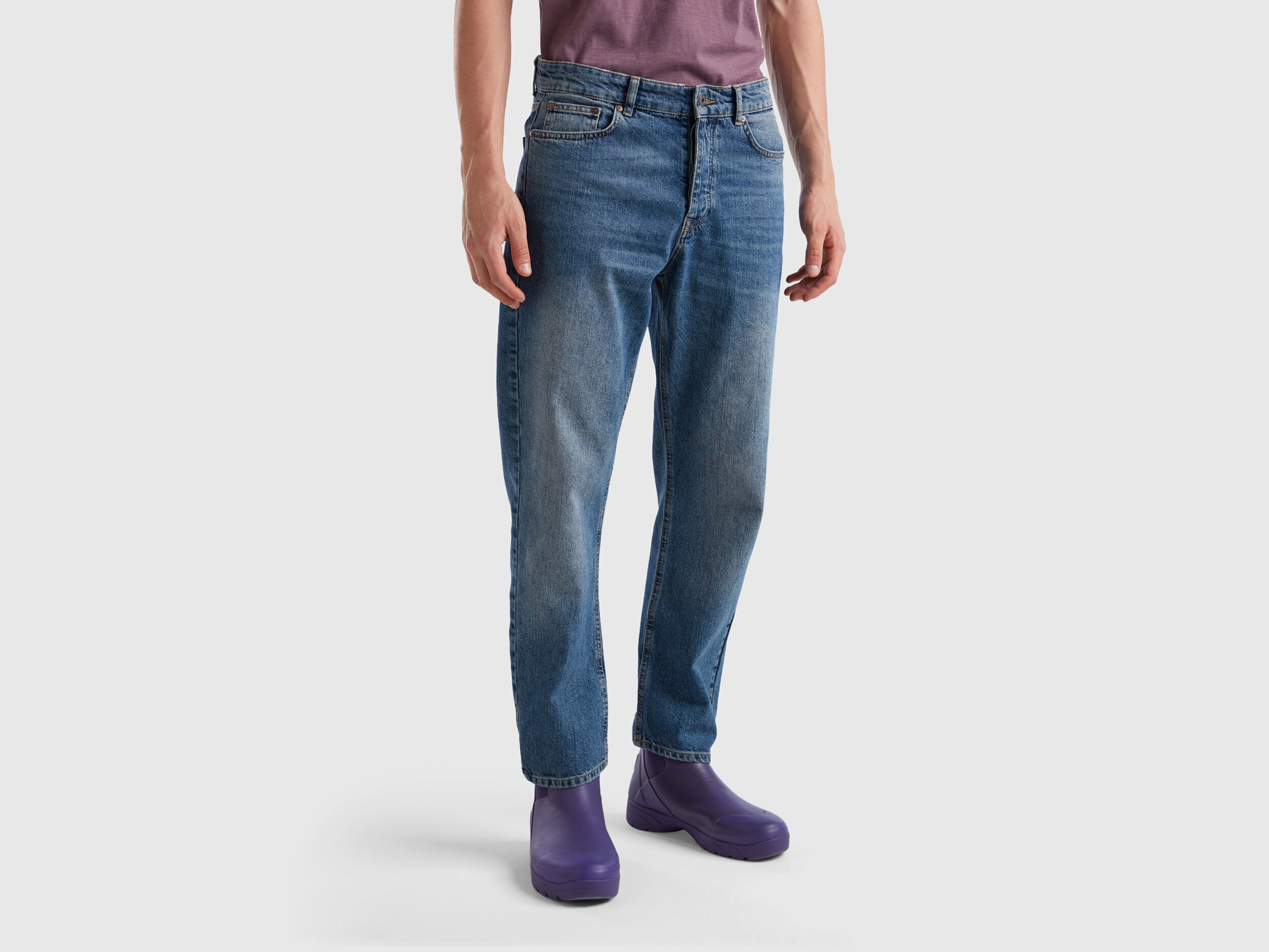 Jeans carrot clearance fit uomo