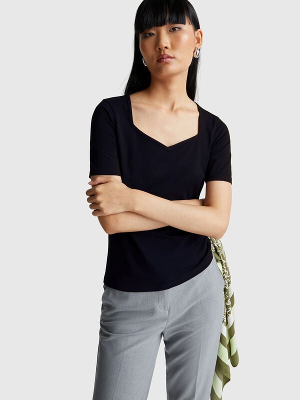 T-shirt slim fit Donna