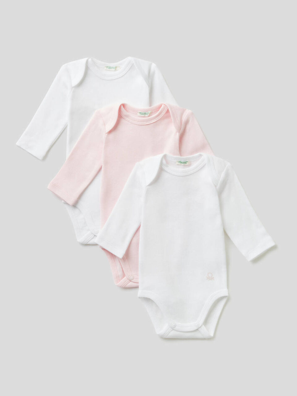 Tre body in cotone biologico image number 1