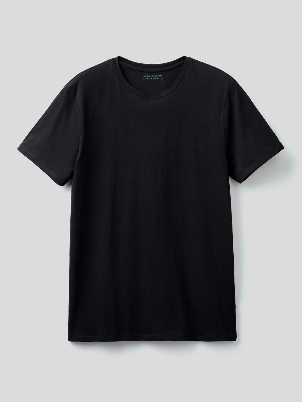 T-shirt in cotone a fibra lunga image number 1