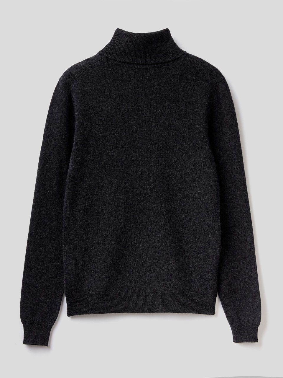 Maglione dolcevita in pura lana vergine image number 2