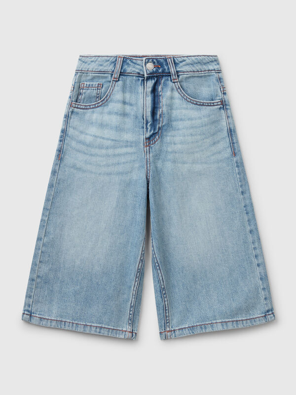Jeans in Denim Tencel™ Bambina