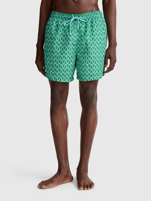 Boxer mare fantasia in nylon Uomo