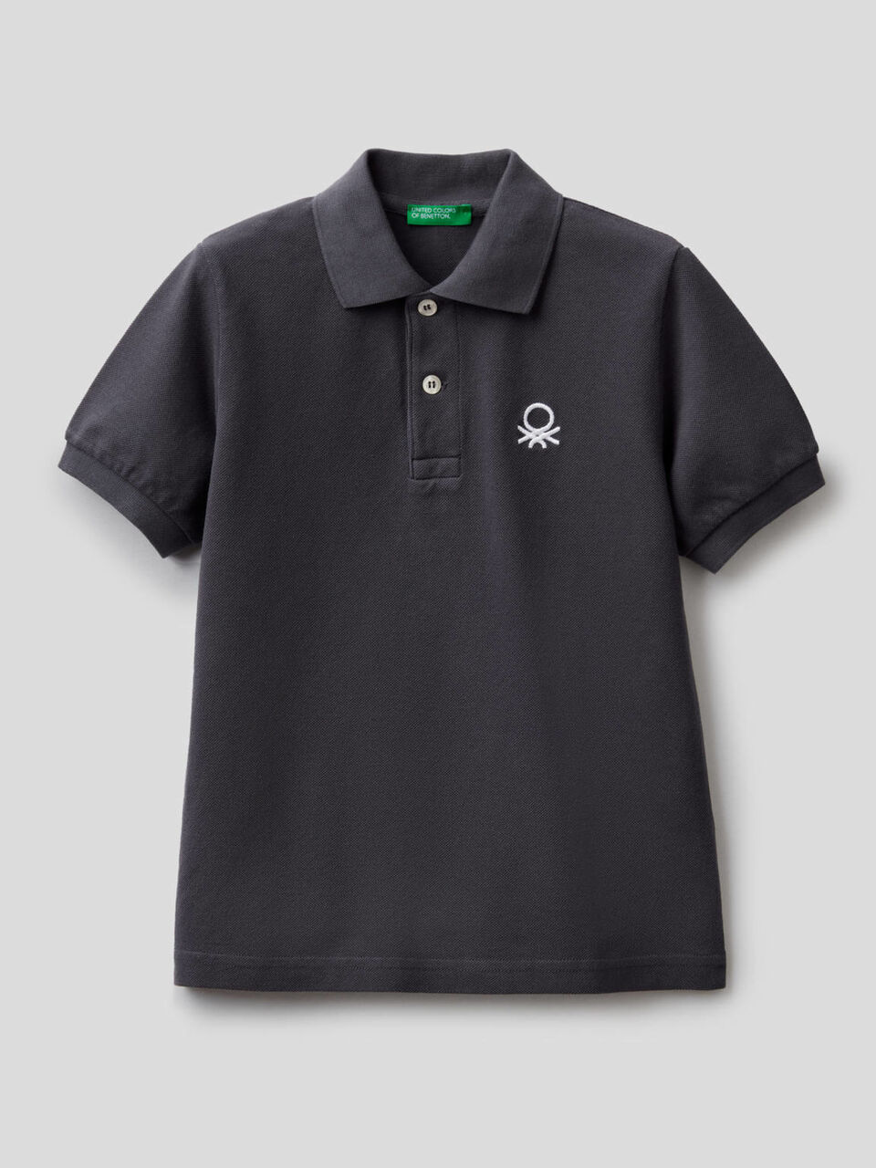 Polo con logo vintage image number 1