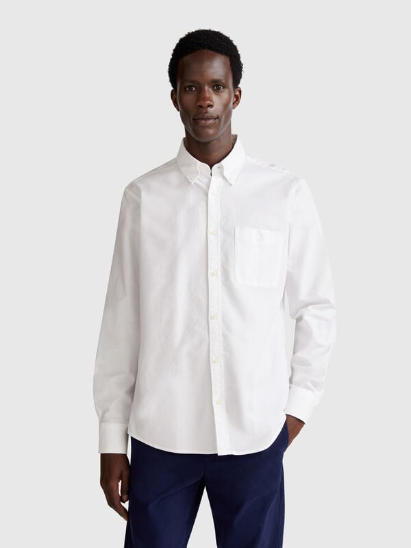 Camicia regular fit button down Uomo