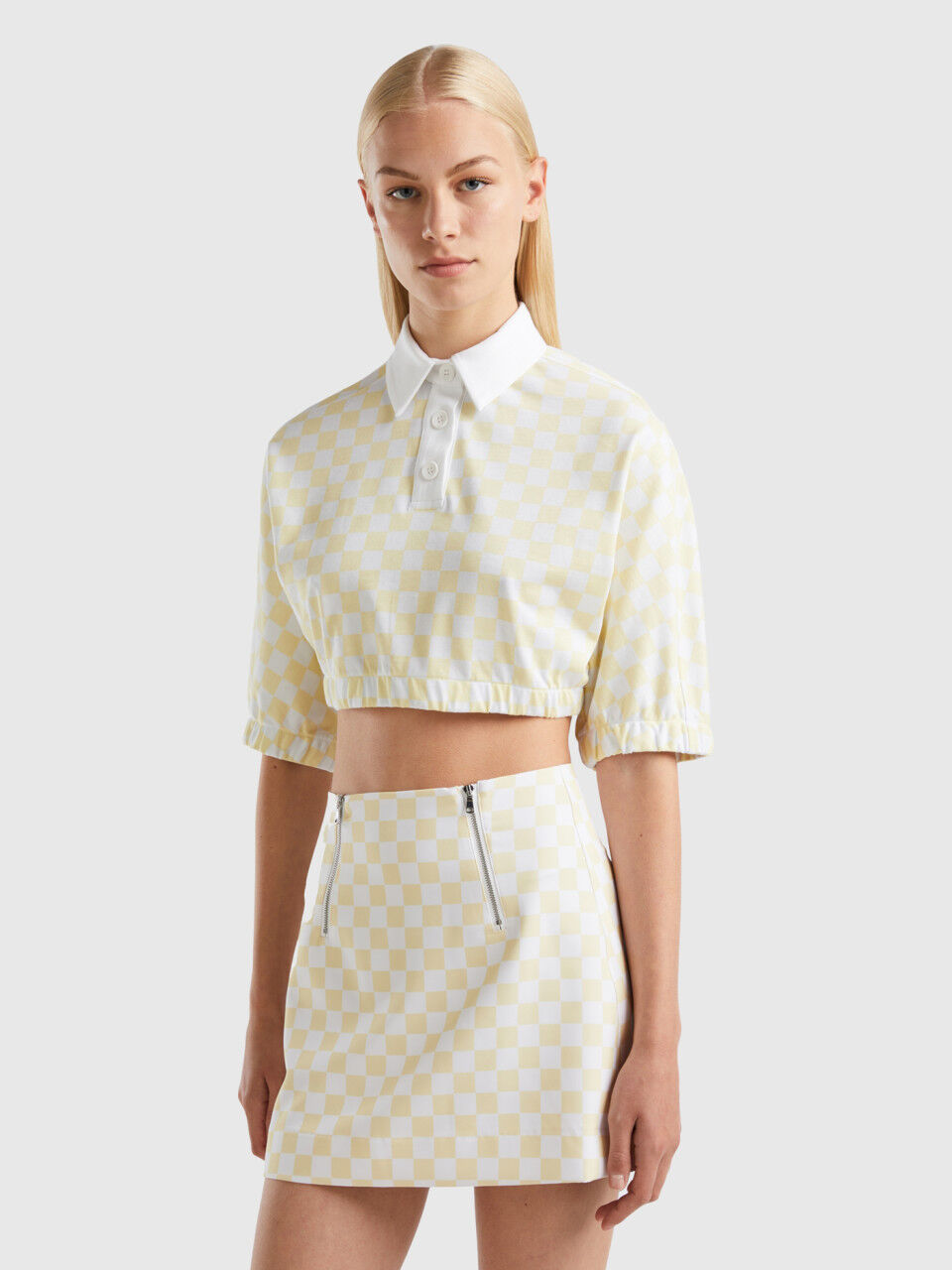 Minigonna a scacchi on sale