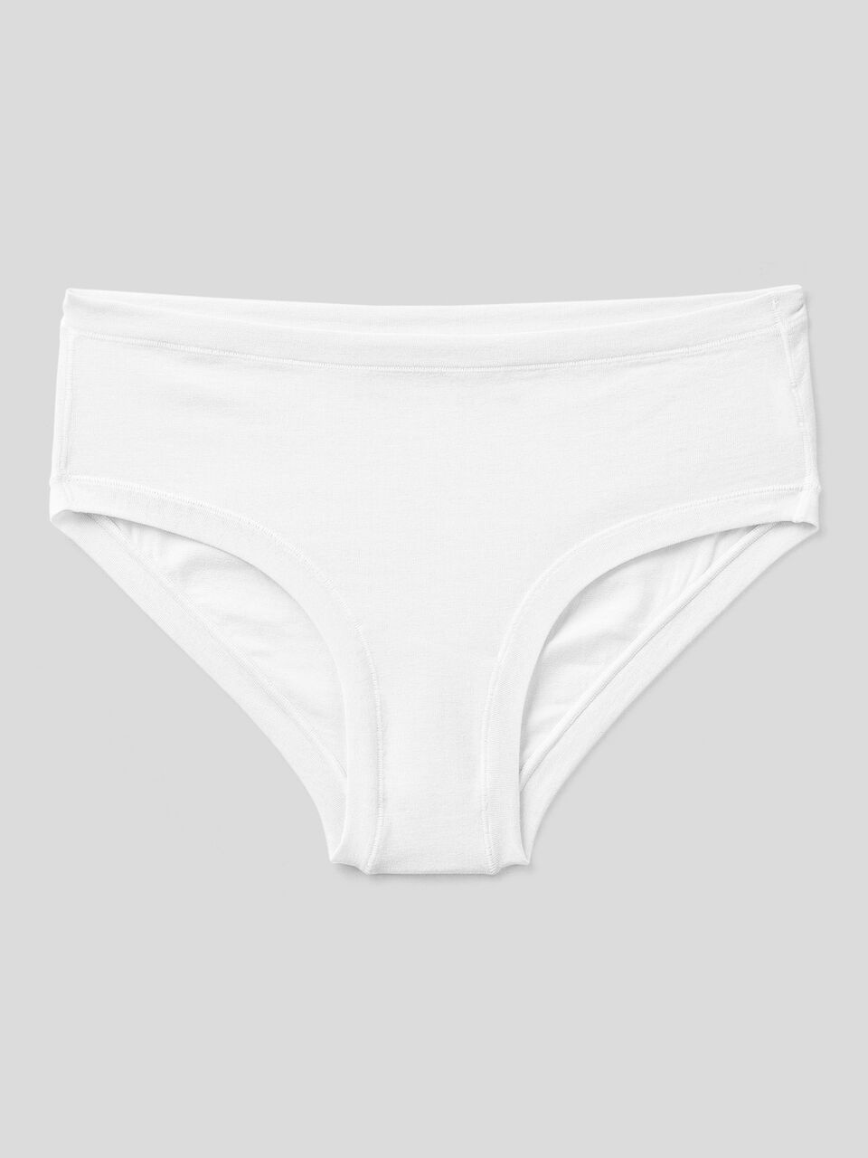 Slip fianco alto in cotone bio super stretch image number 1