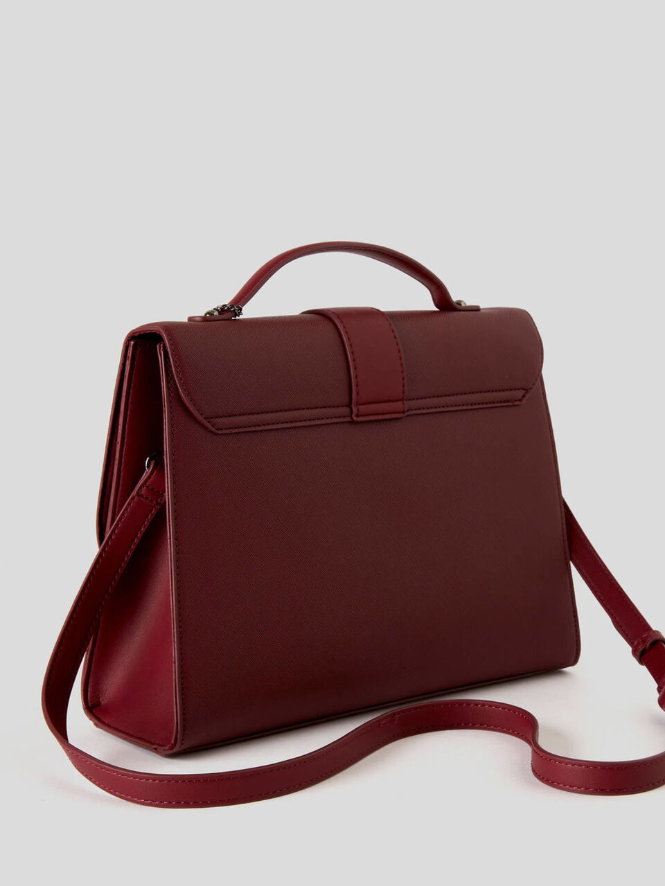 Borsa a bauletto con charm image number 2