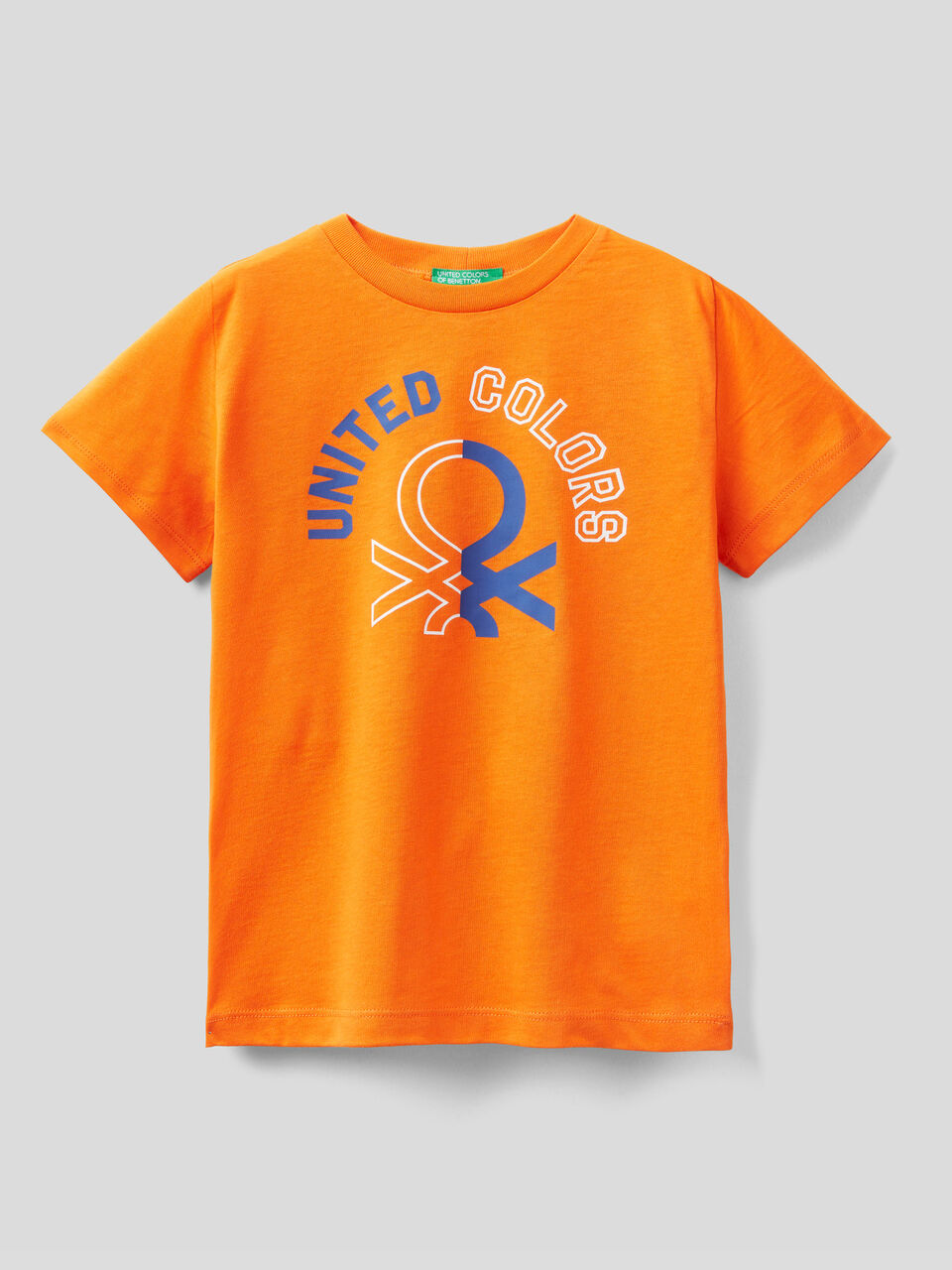 T-shirt 100% cotone bio con logo image number 1