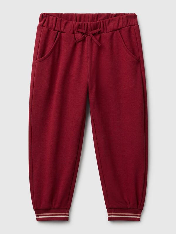 Joggers con fiocco Bambina