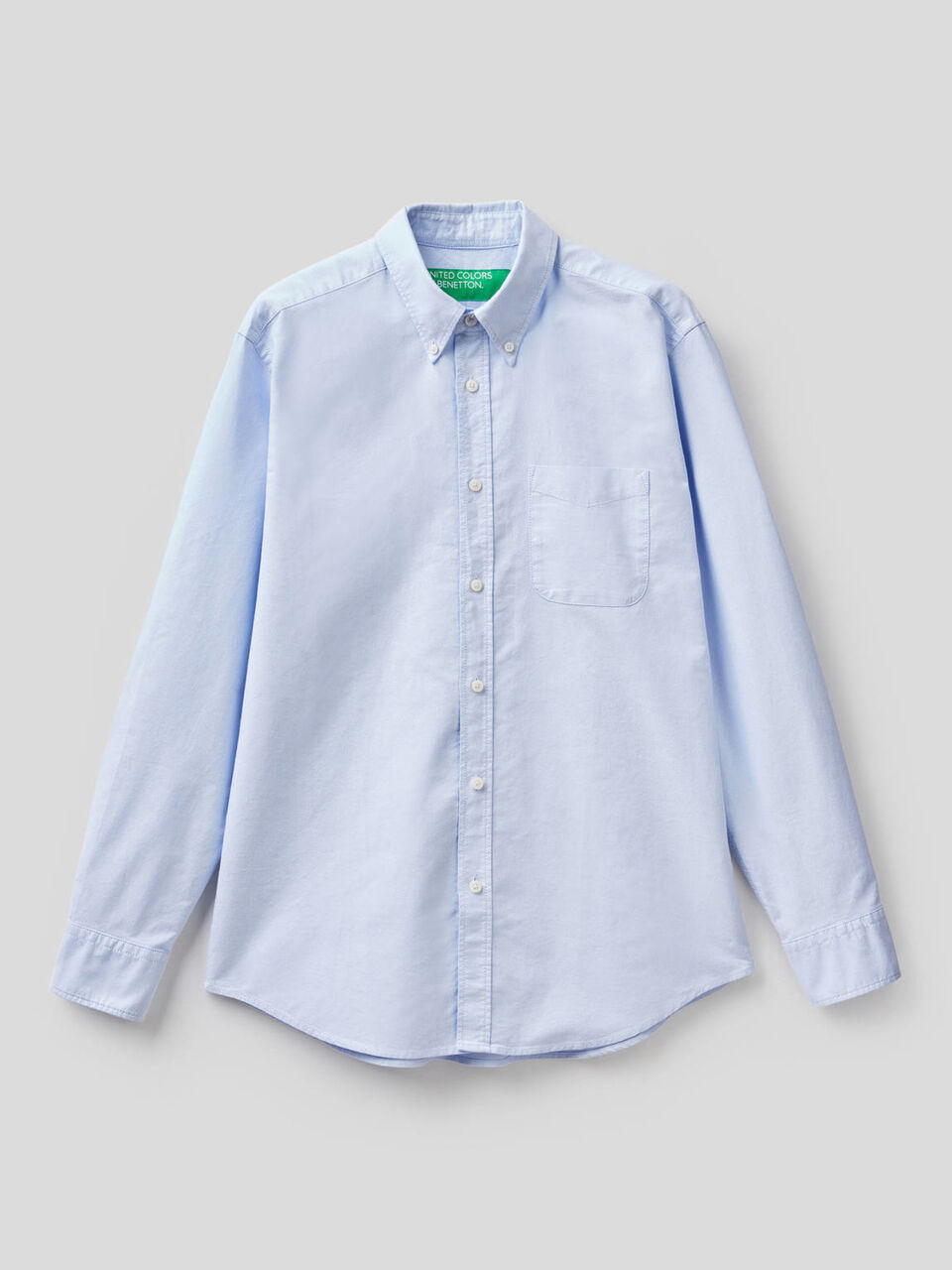 Camicia regular fit 100% cotone image number 1