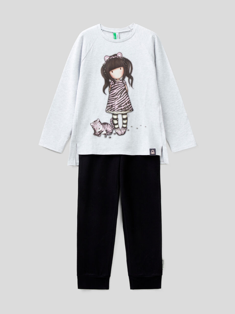 Pigiama Gorjuss in caldo cotone stretch image number 1