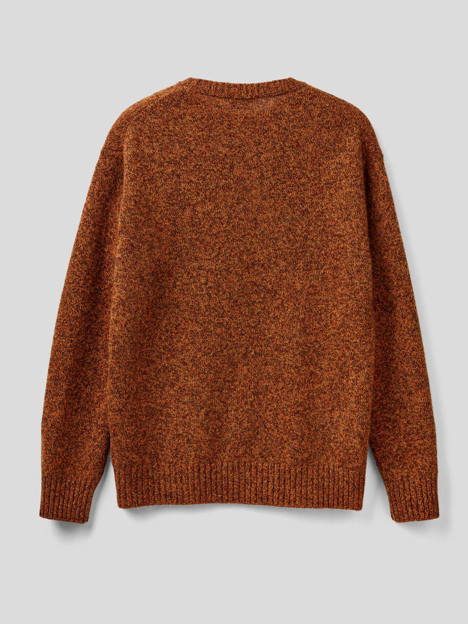 Maglia girocollo in pura lana Shetland image number 2