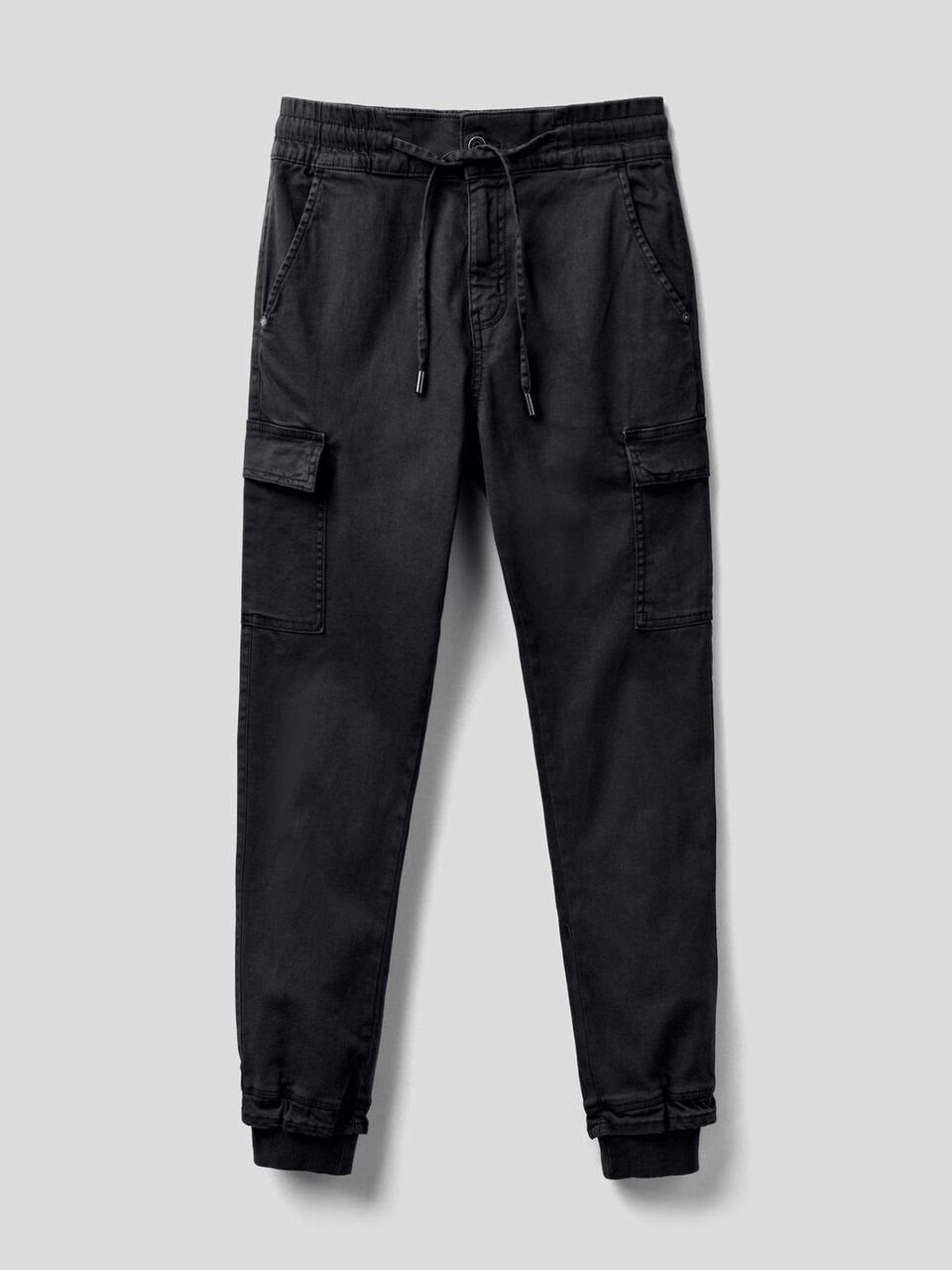 Cargo slim fit in cotone stretch image number 1