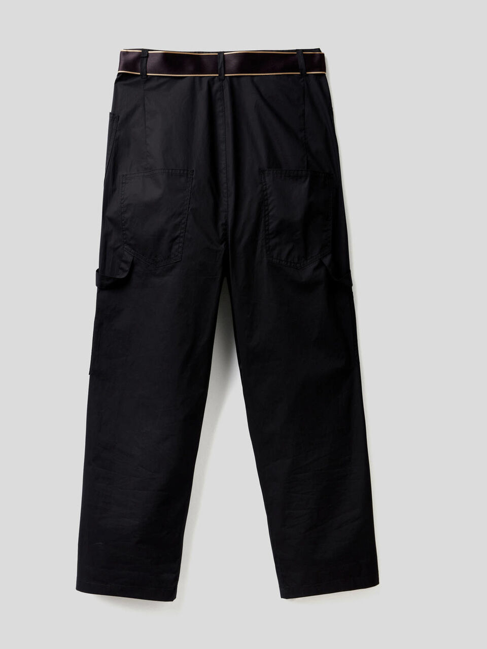 Pantaloni cargo con cintura image number 2