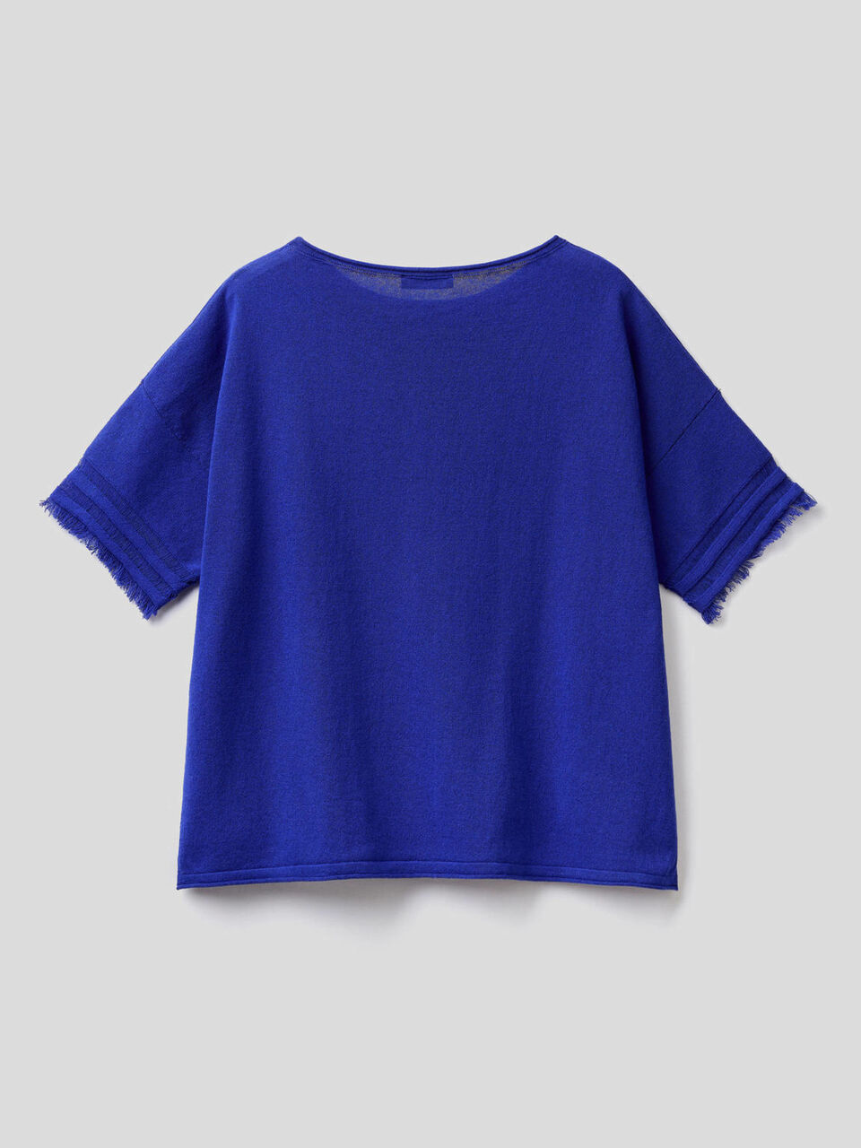 Maglia con manica sfrangiata image number 2