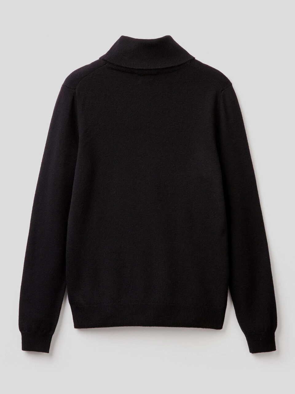 Maglione dolcevita in pura lana vergine image number 2