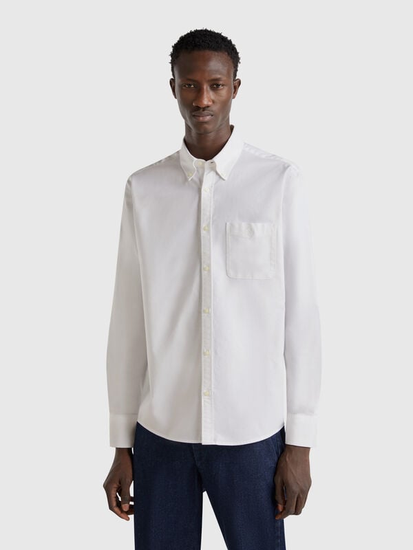 Camicia regular fit button down Uomo