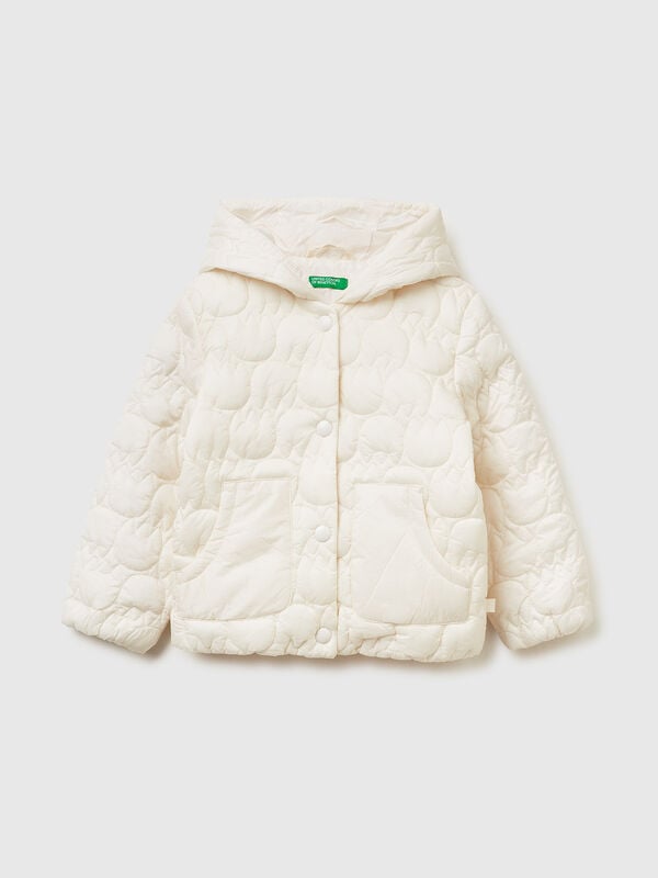 Giubbotto imbottito in nylon "Rain Defender" Bambina