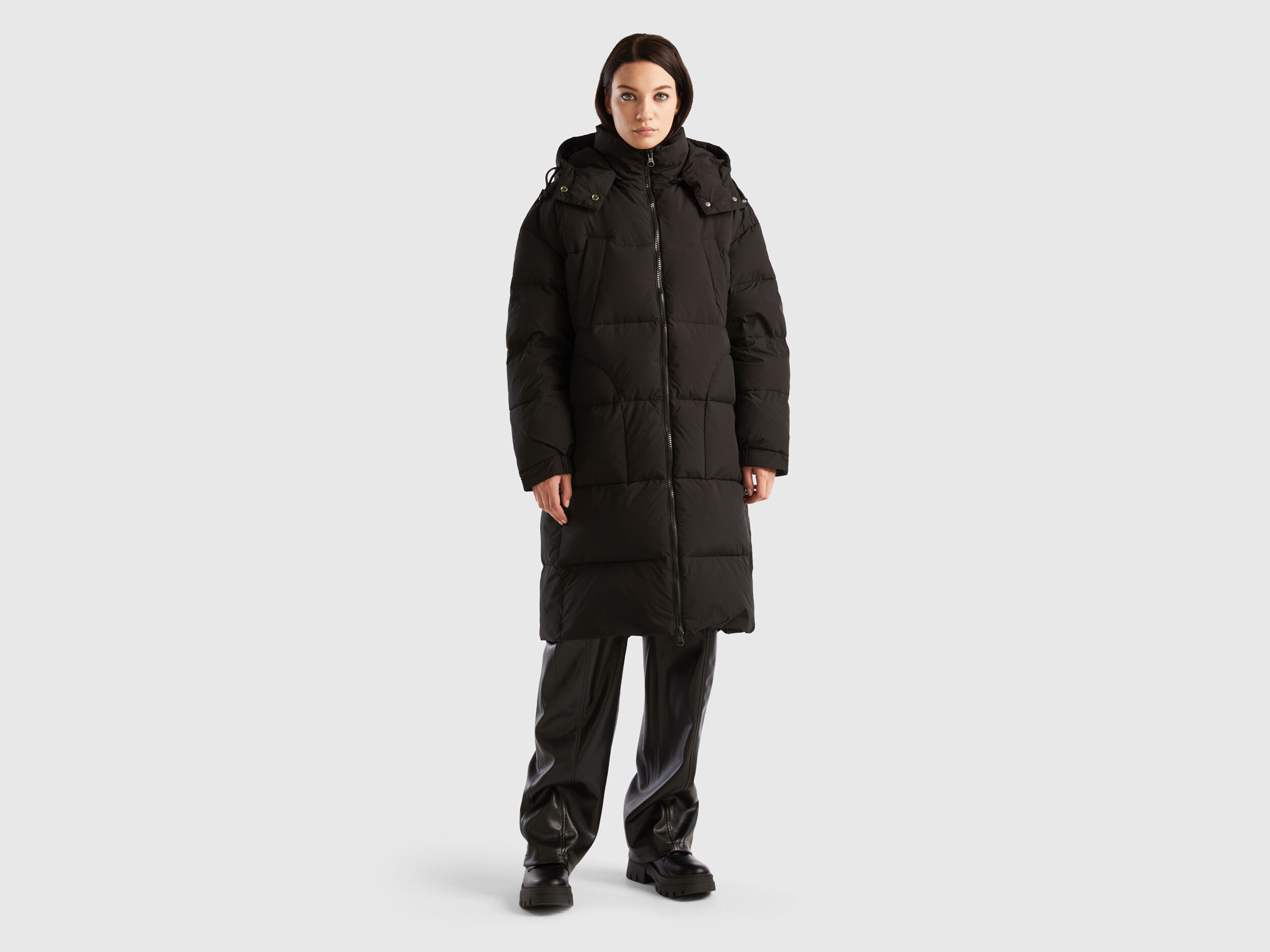 Piumino leggero donna clearance benetton