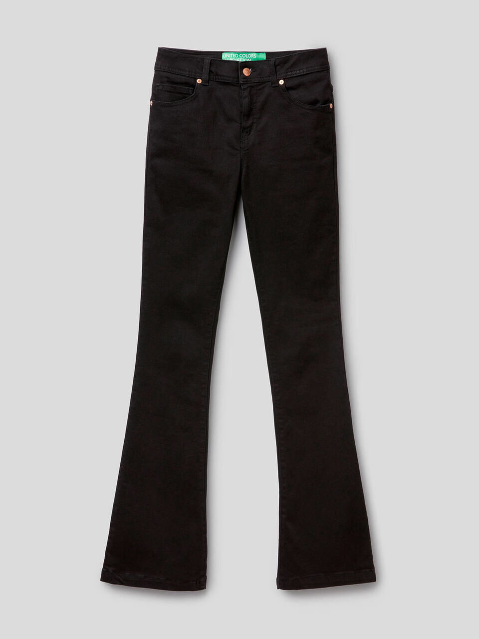 Jeans elasticizzati a zampa image number 1