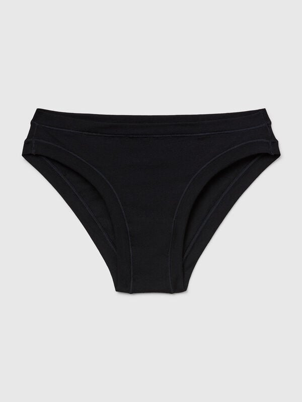 Slip vita bassa in cotone super stretch Donna